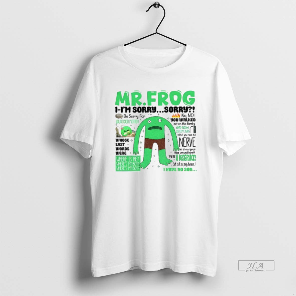 Official Mr Frog Where Is My Boy Dad Quote Internet Tiktok Meme