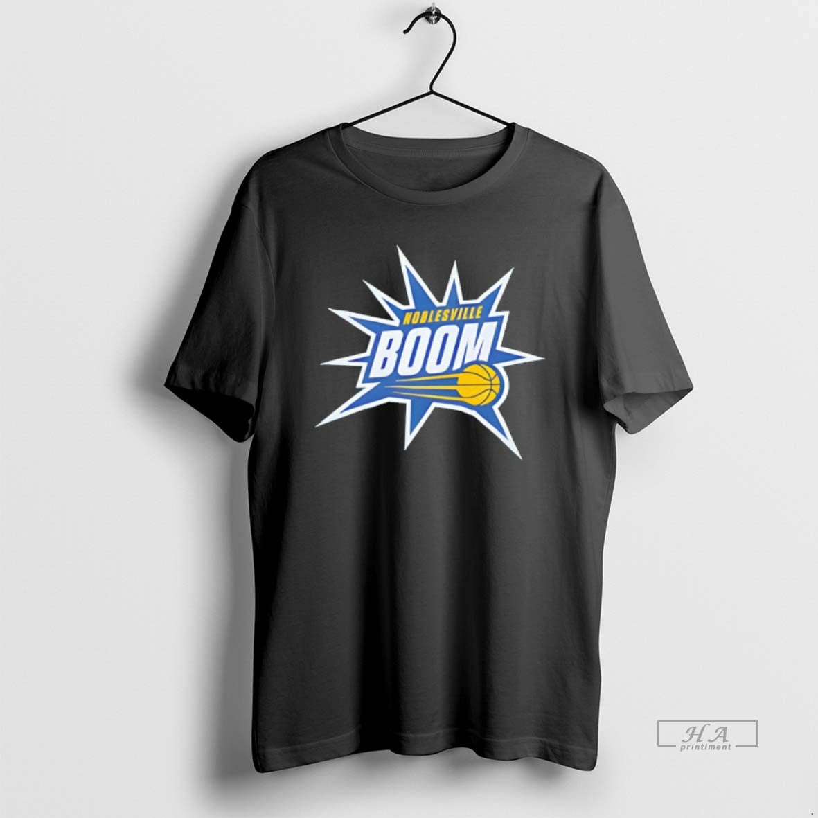 Official Noblesville Boom Indiana Pacers Basketball Logo