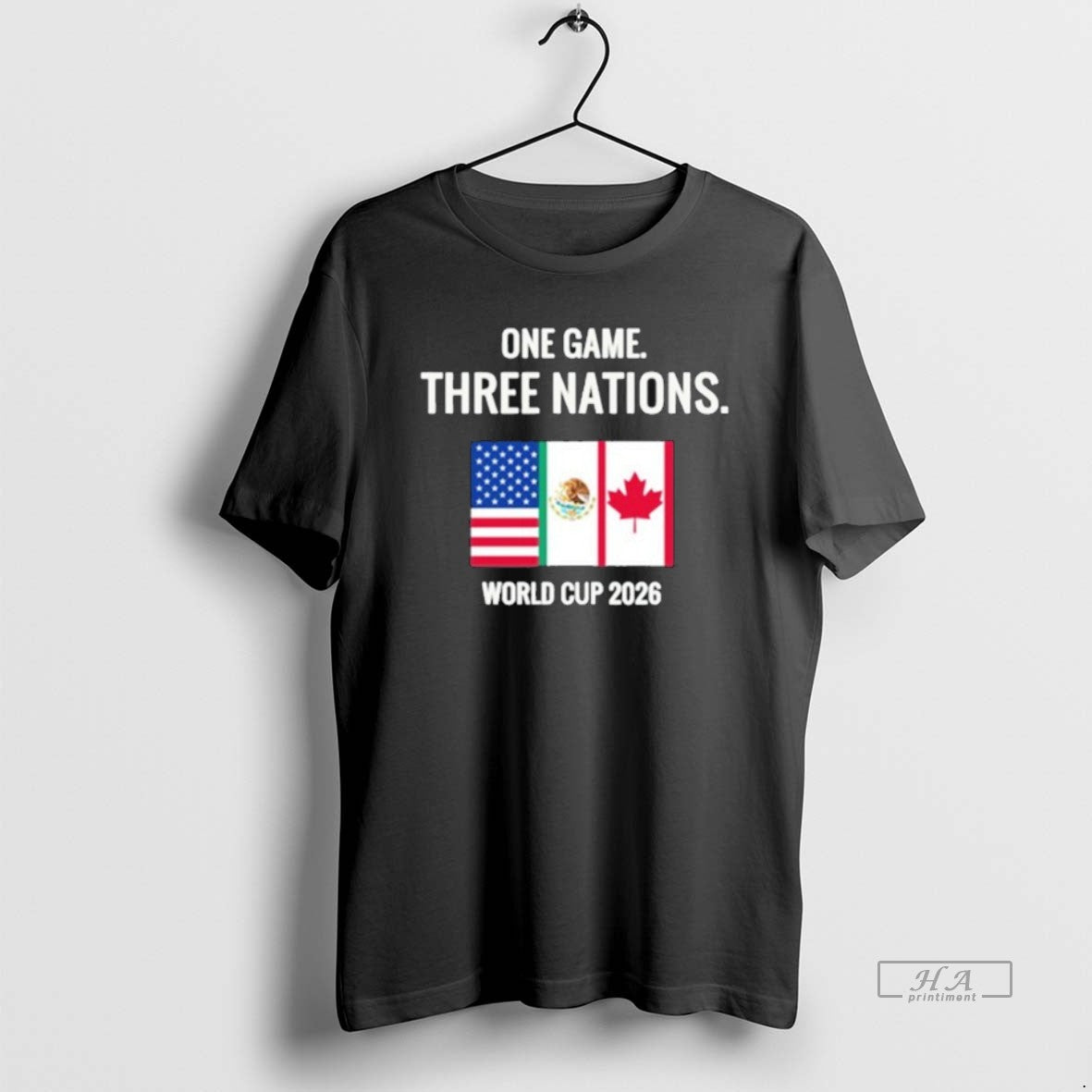 Official One Game Three Nations World Cup 2026 Usa Mexico Canada