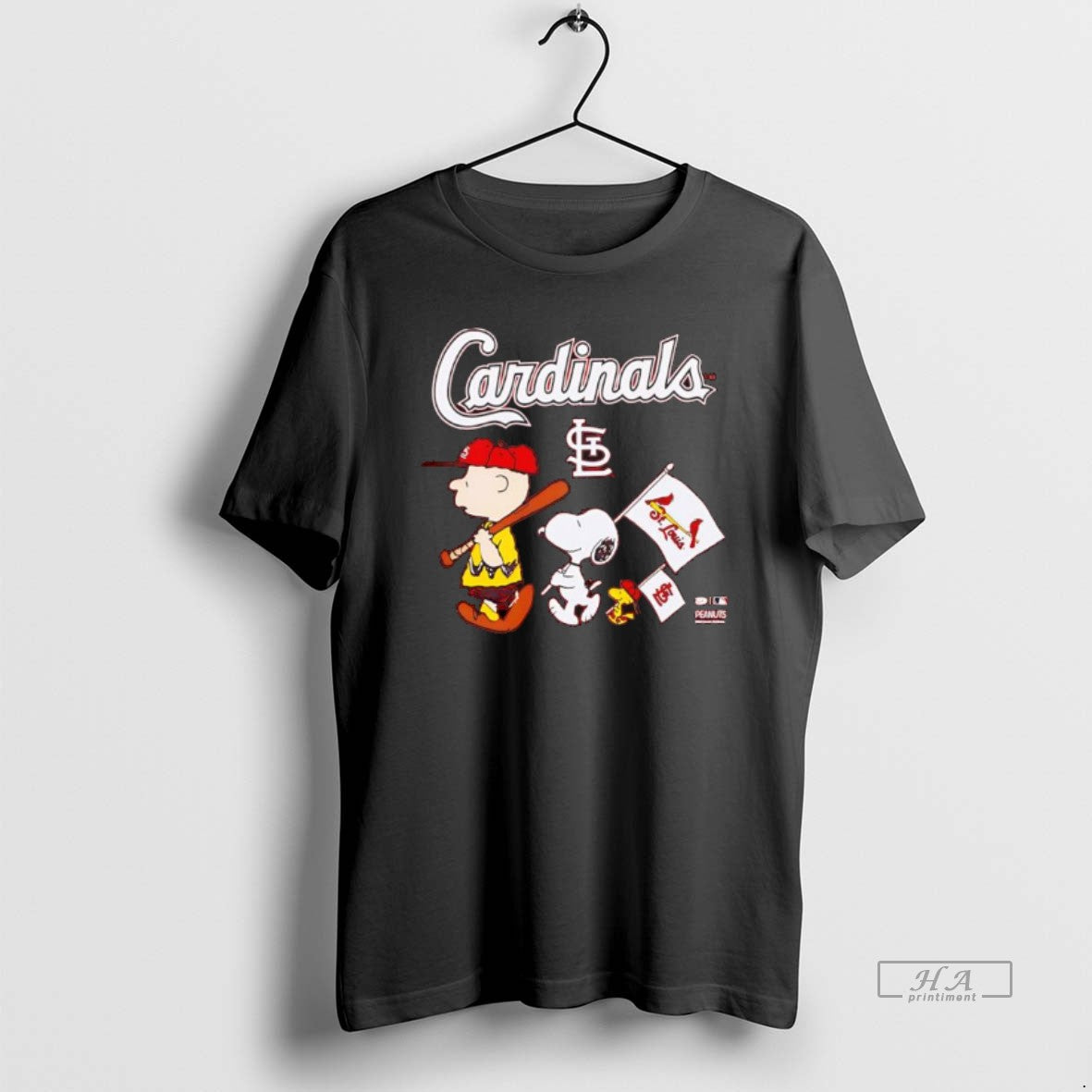Official Peanuts Chracters Flag With St