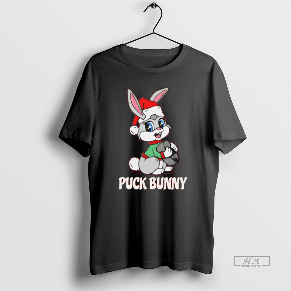 Official Puck Bunny Santa Hat