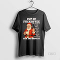 Official Santa Middle Finger Cup Of Fuckoffee Stir And Shove It Christmas