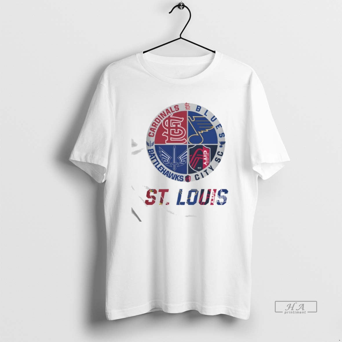 Official St Louis Cardinals St Louis Blues St Louis Battlehawks St Louis City Sc