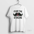 Official Texas Tech Red Raiders Fear The Stache Game Day Football Logo
