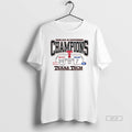 Official Texas Tech Red Raiders Vs Byu Cougars Big 12 Conference Champions Score 2025