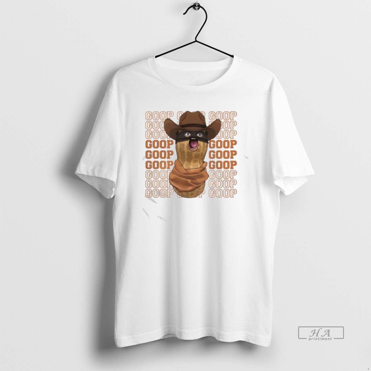 Official The Burnt Peanut Goop Meme Graphic