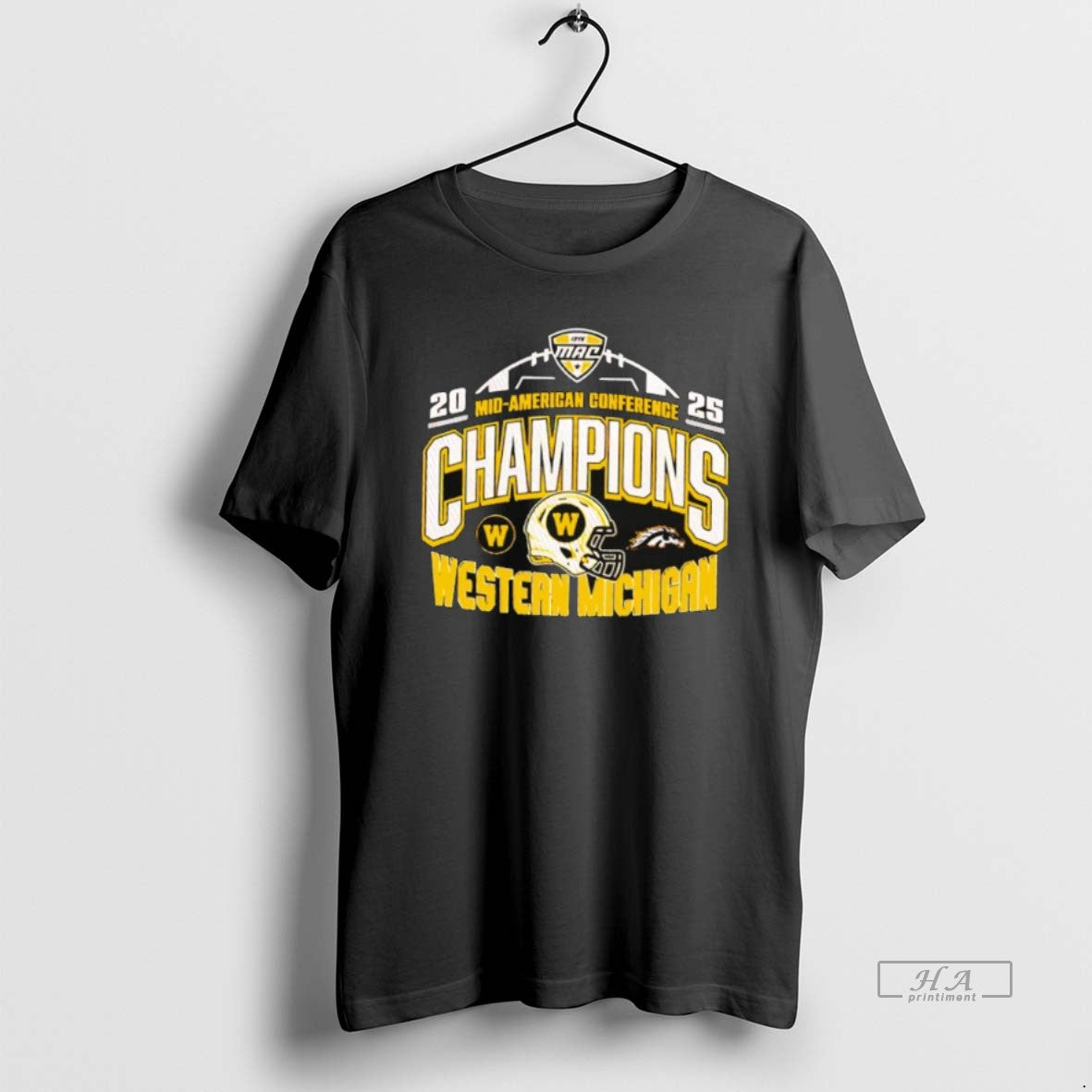 Official Western Michigan Broncos 2025 Mid American Conference Football Champions