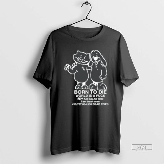 Official Flatlander Exmilitary Meme Born To Die Classic Womens
