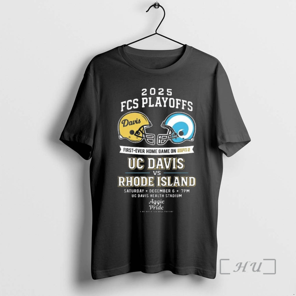 Officials 2025 Fcs Playoffs First Ever Home Game On Espn 2 Uc Davis Vs Rhode