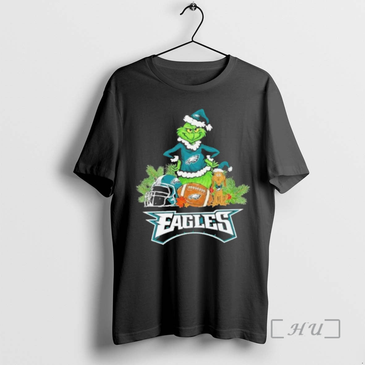 Officials 2025 Santa Grinch X Dog Ball Merry Christmas Philadelphia Logo Premium T Shirts Sweater