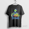 Officials 2025 Santa Grinch X Dog Ball Merry Christmas Titans Logo Premium T Shirts Sweater