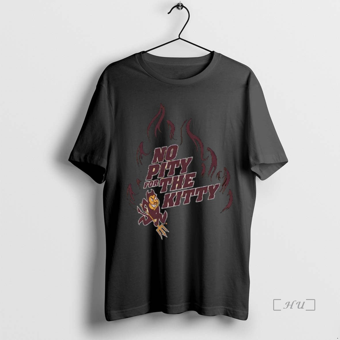 Officials 4hvokba5 State Sun Devils Asu Flames No Pity For The Kitty Premium T Shirts