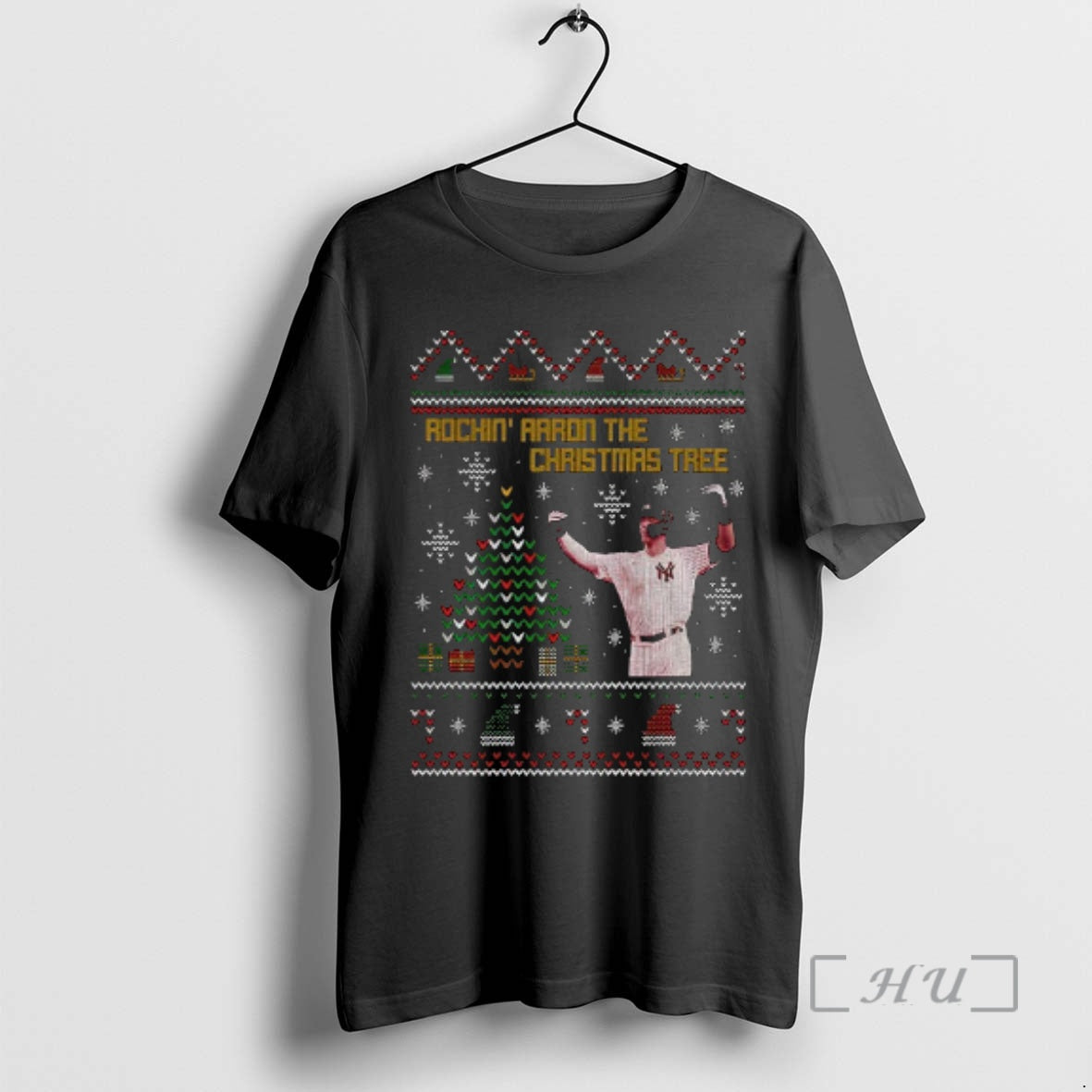 Officials Aaron Judge Ugly Christmas Rockin Aaron The Christmas Tree