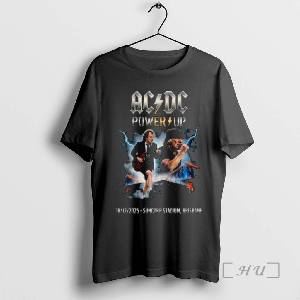 Officials Acdc Pwr Up Tour Brisbane Australia Merch At Suncorp Stadium December 18 2025 Circle