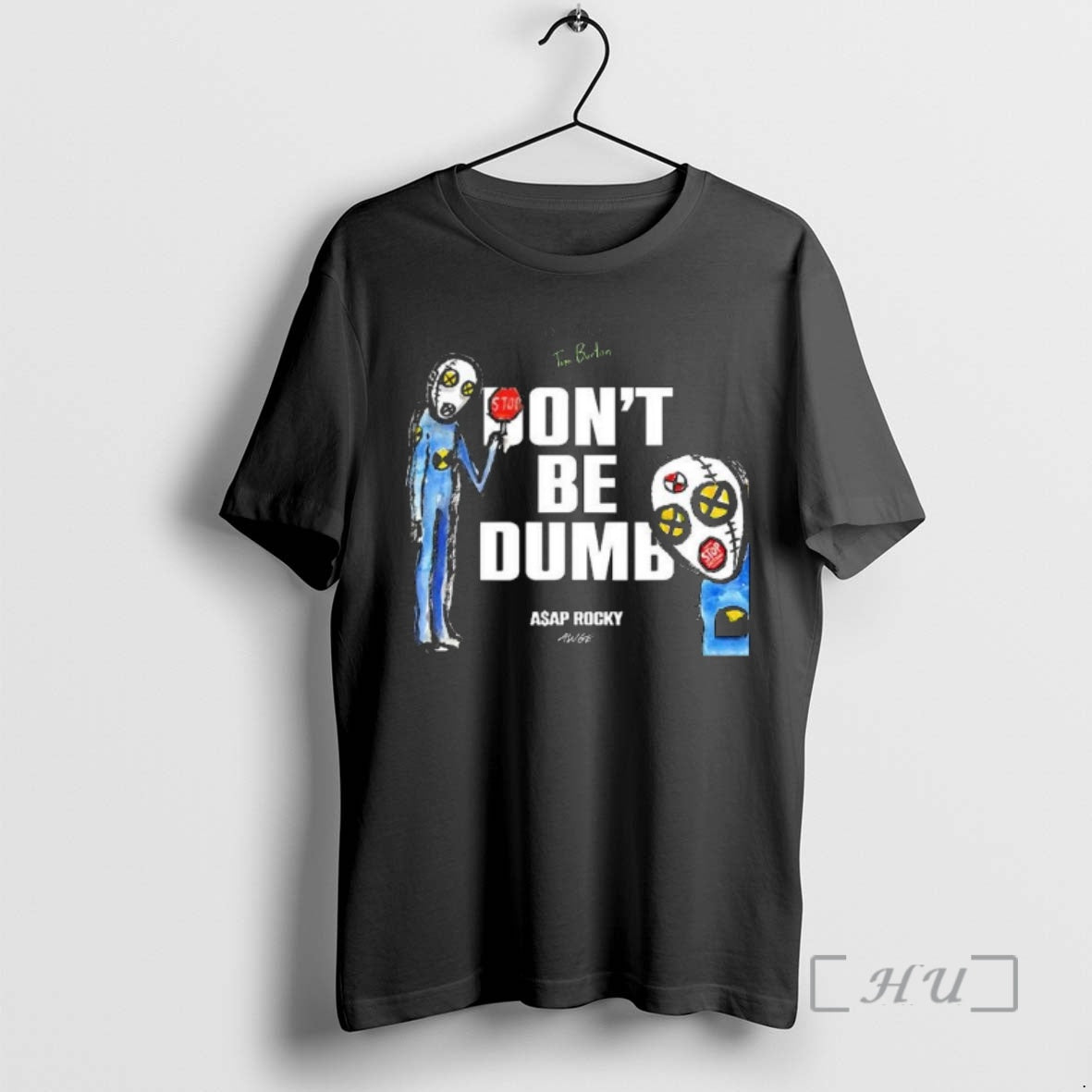 Officials Asap Rocky Album Dont Be Dumb National Nothing Day X Tim Burton Premium