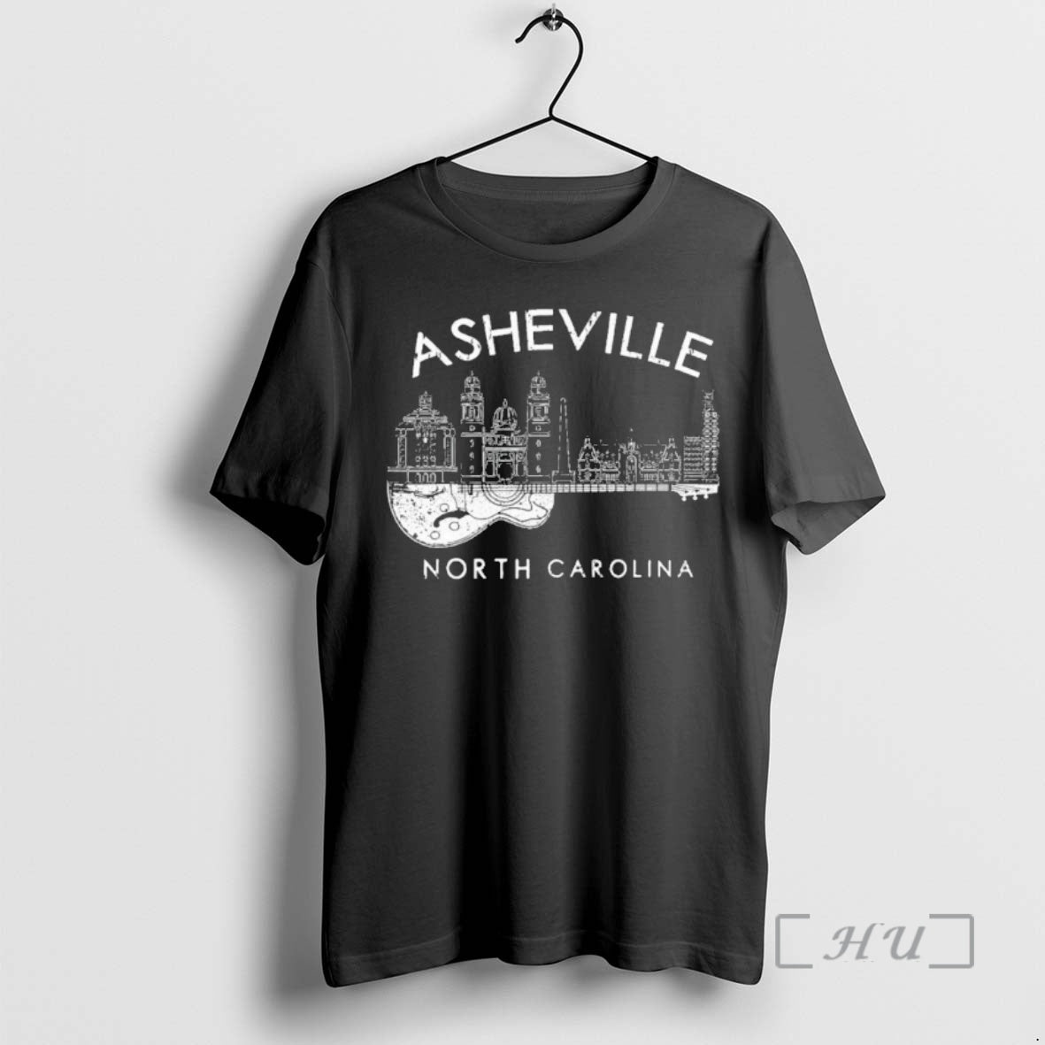 Officials Asheville Souvenir North Carolina Lover Music Guitar