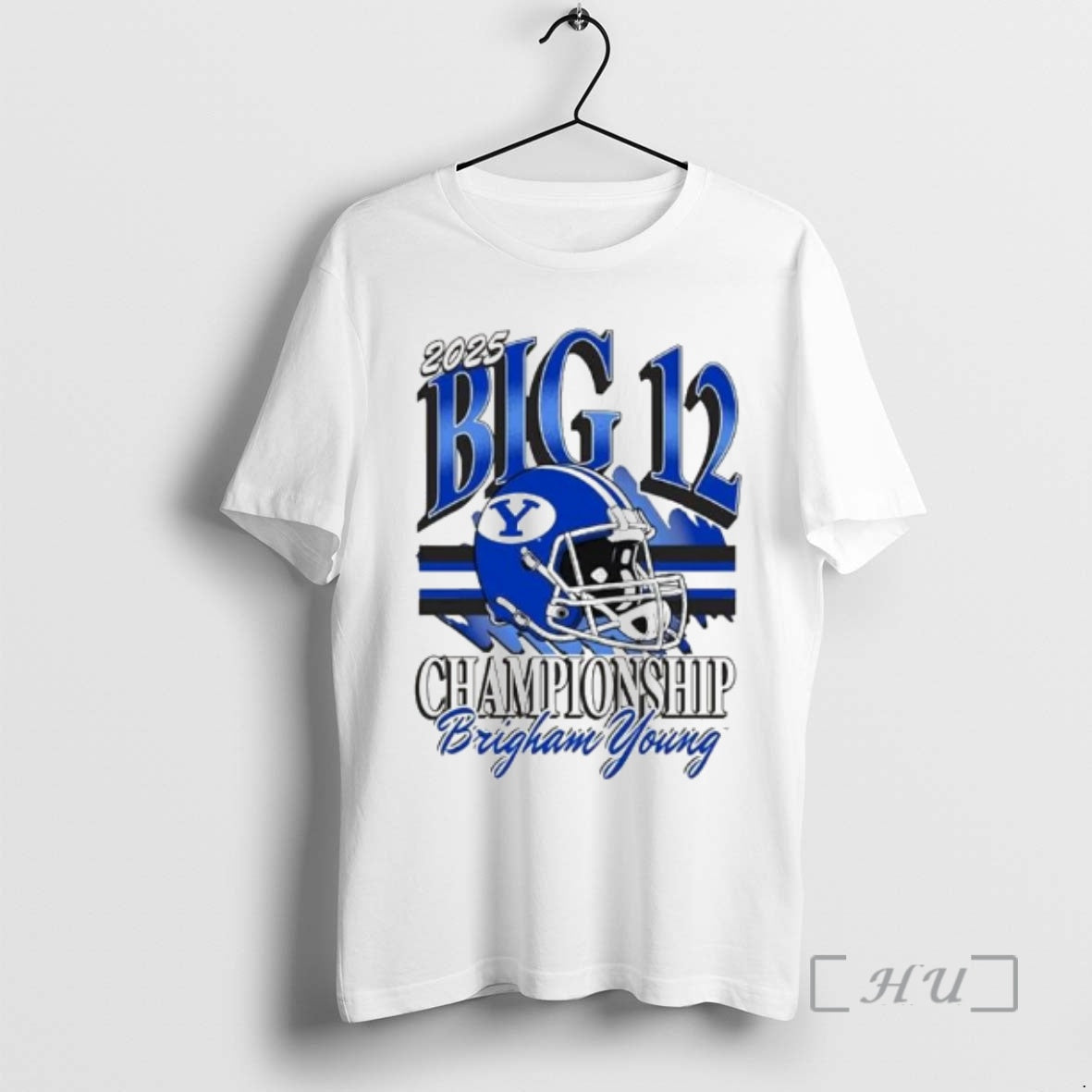 Officials Byu Cougars 2025 Big 12 Football Championship Helmet Ornaments