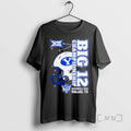 Officials Byu Cougars 2025 Big 12 Football Championship Vertical Helmet Ornaments Premium T Shirts Sweater