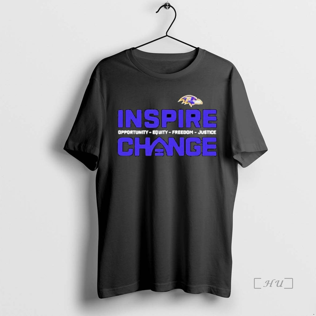Officials Baltimore Ravens Inspire Change Opportunity Equity Freedom Justice Ornaments