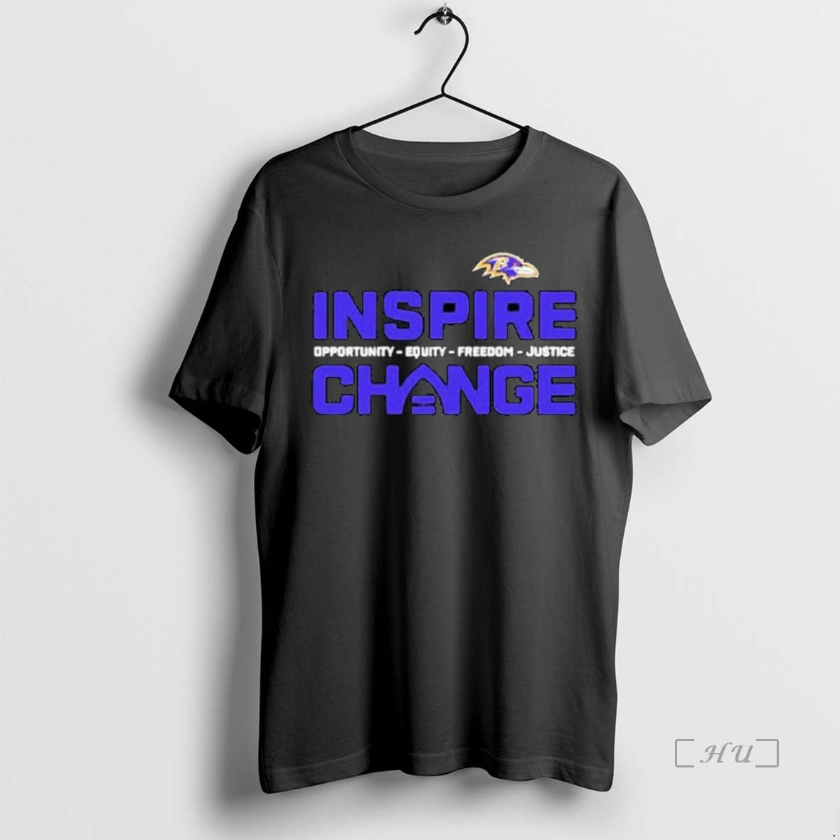 Officials Baltimore Ravens Inspire Change Opportunity Equity Freedom Justice Ornaments