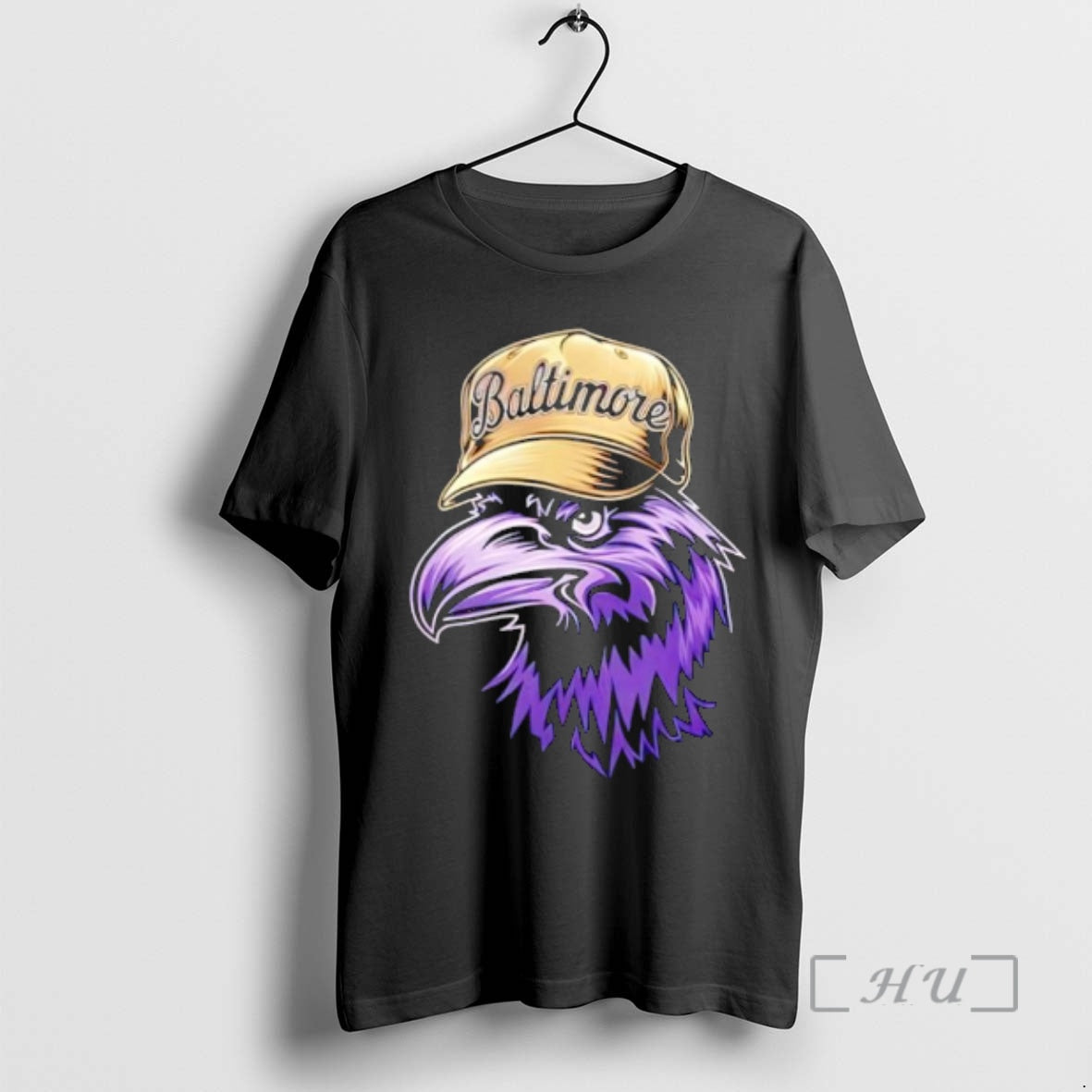 Officials Baltimore Ravens Mascot With Cap Vintage
