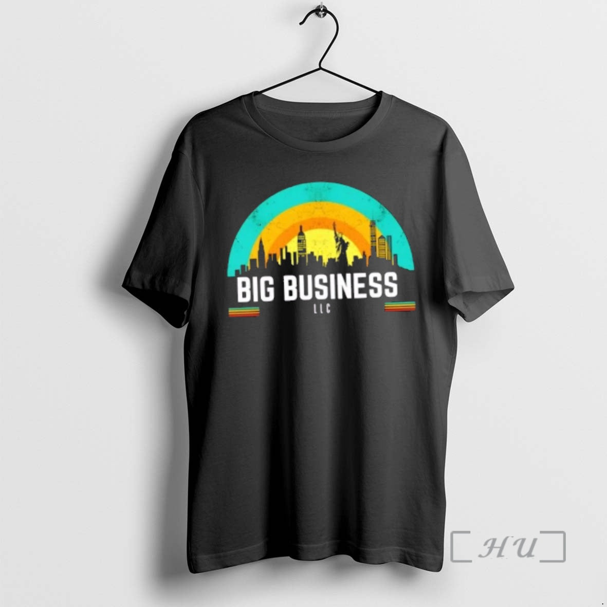Officials Big Business Corp Business For All City Skyline Vintage
