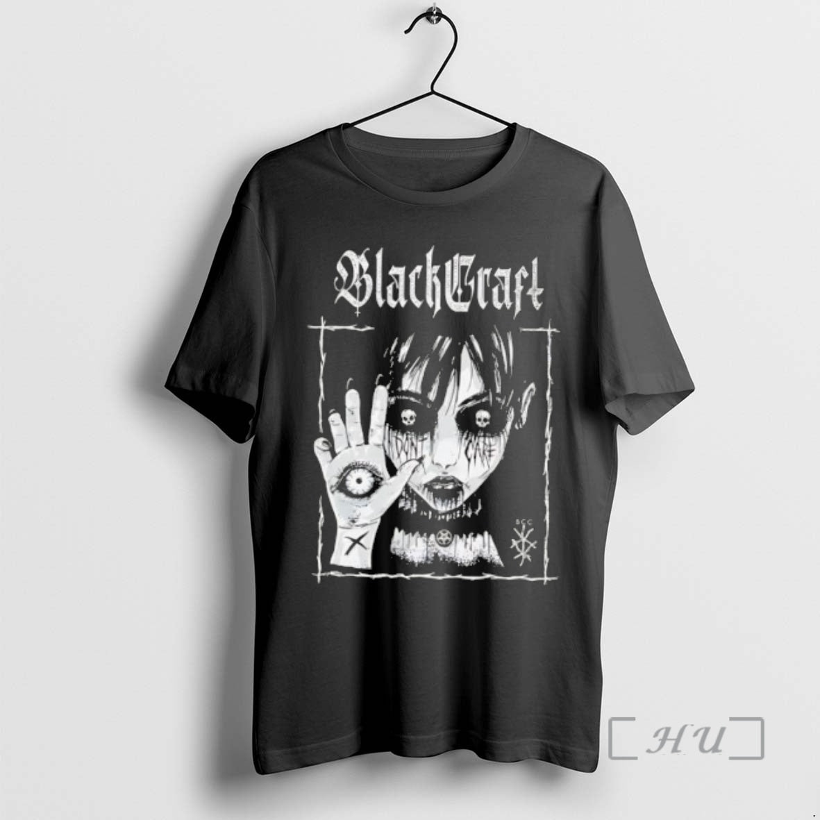 Officials Blackcraft Anime Girl Dont Care Vintage