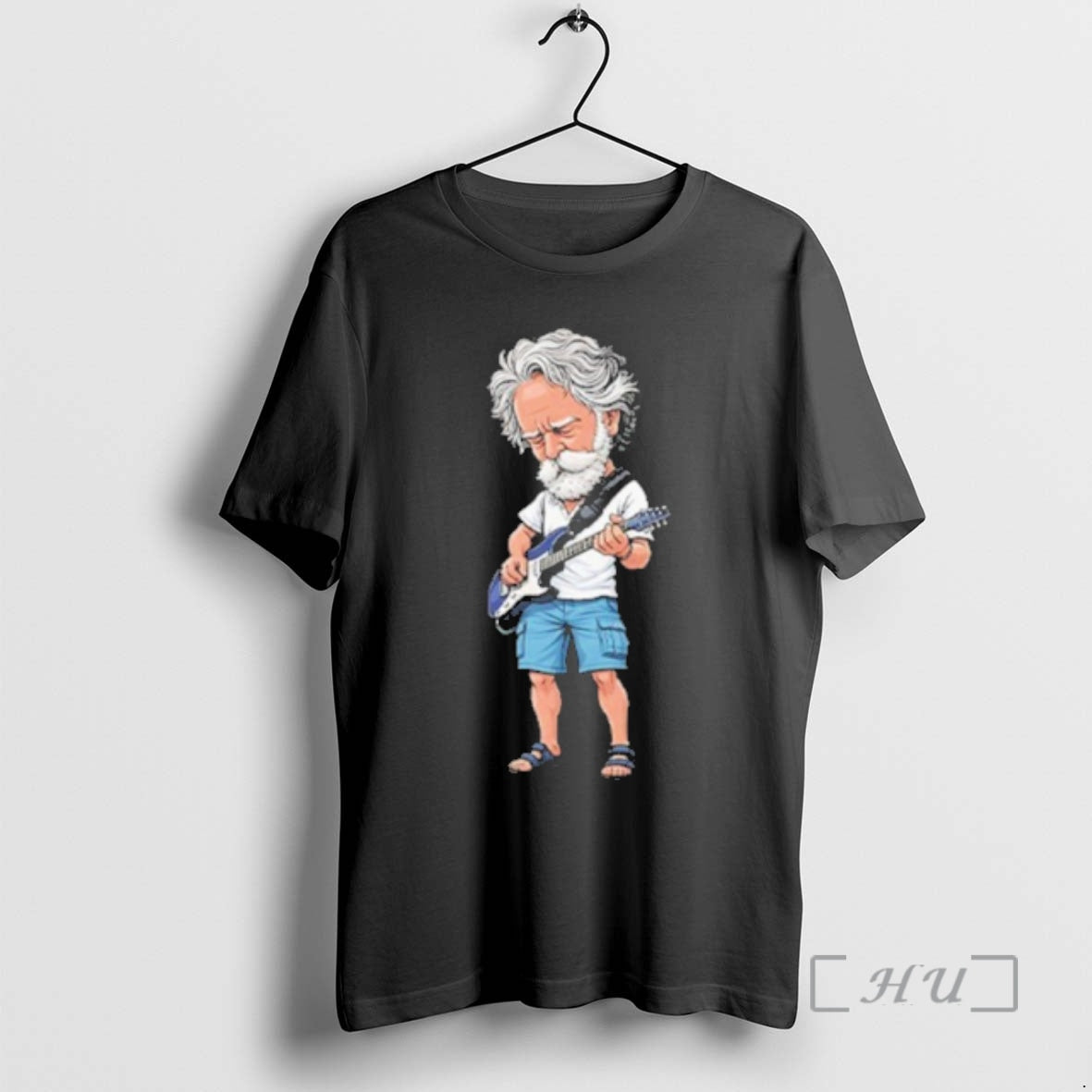 Officials Bob Weir Guitar Illustration