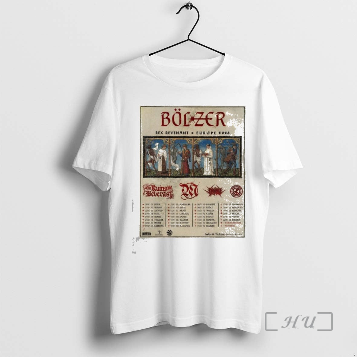 Officials Bolzer Rex Revenant European Tour 2026