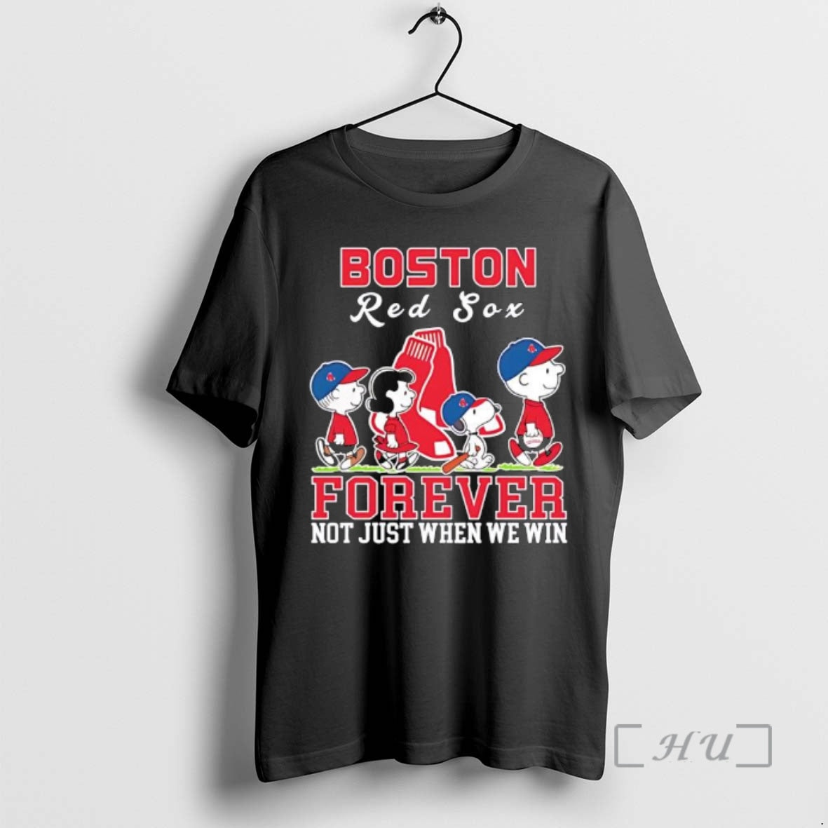 Officials Boston Red Sox Peanuts Forever Not Just When We Win Premium T Shirts Sweater