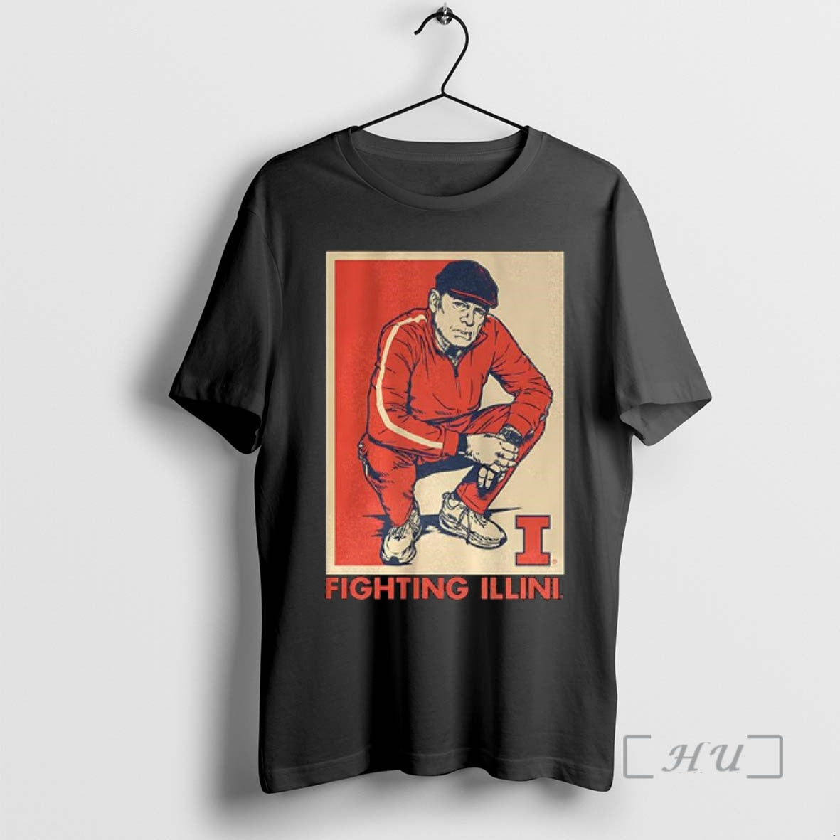 Officials Brad Underwood Illinois Fighting Illini Basketball Track Suit Coach Hope Premium T Shirts Sweater