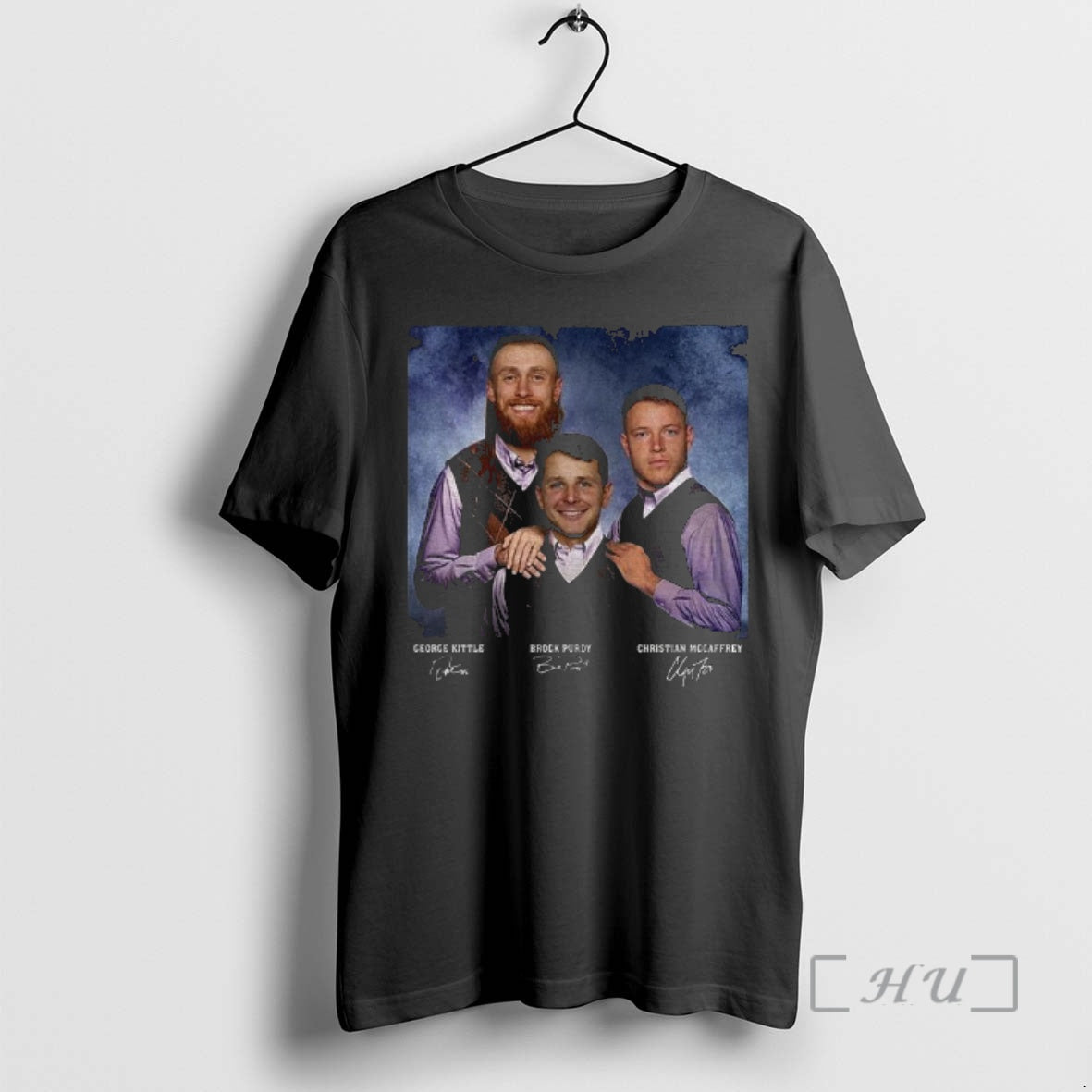 Officials Brock Purdy Christian Mccaffrey George Kittle Football Signature San Francisco Step Bros Premium