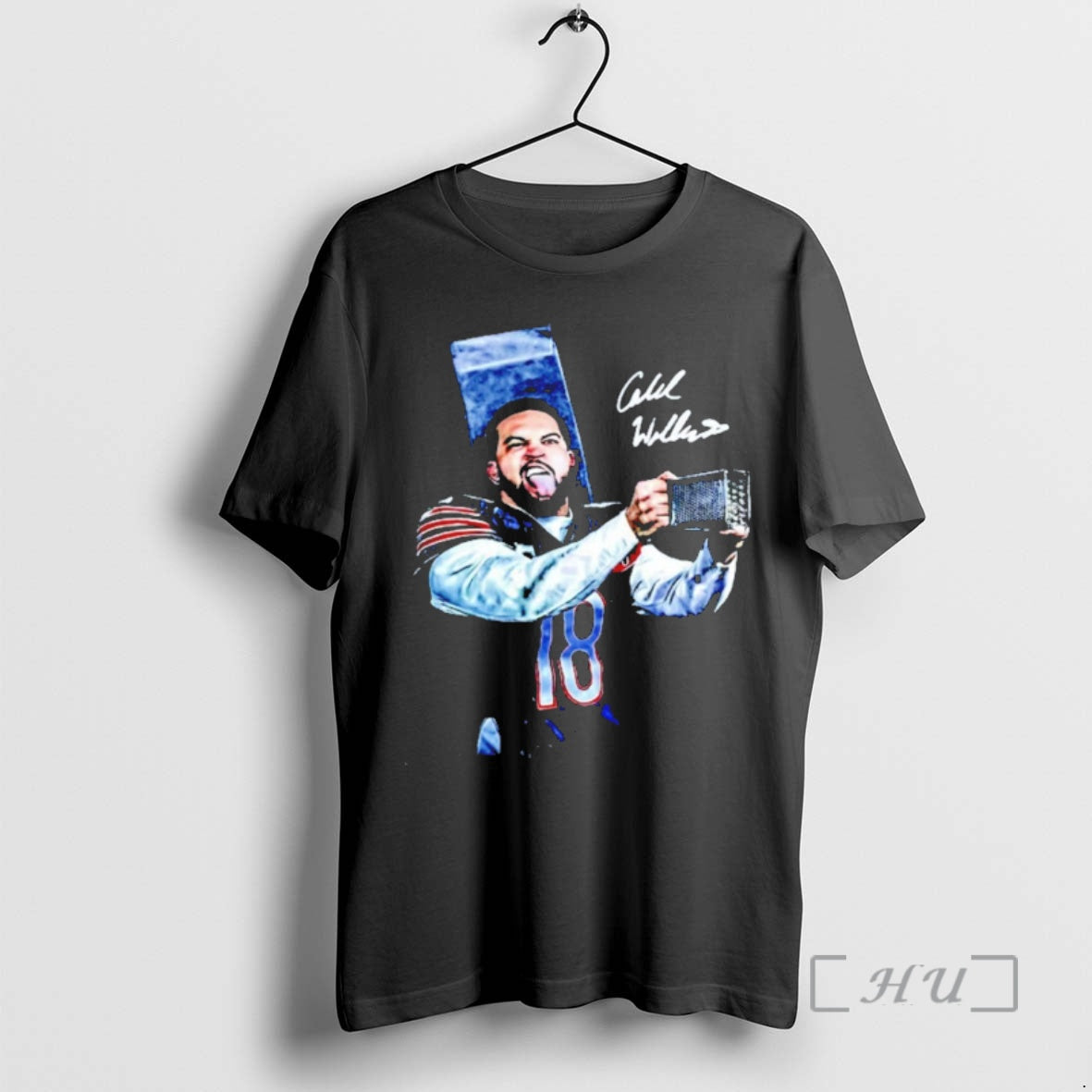 Officials Caleb Williams Cheese Grater Chicago Football Graphic