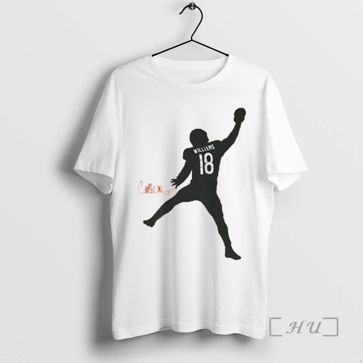 Officials Caleb Williams Iceman Silhouette