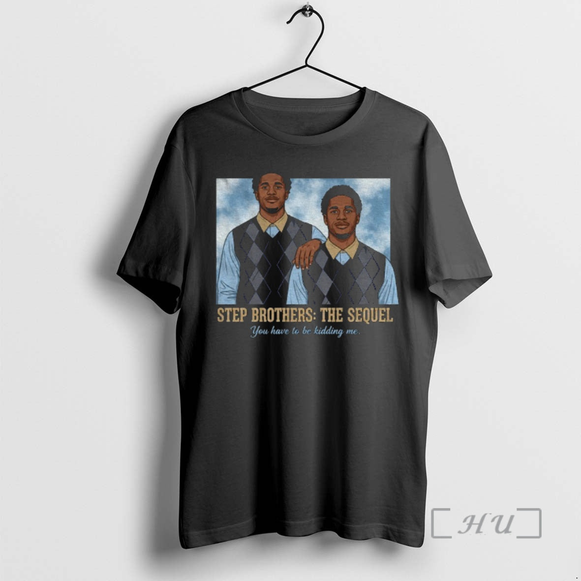 Officials Caleb Williams Rome Odunze Step Brothers The Sequel Chicago Football Premium T Shirts Sweater