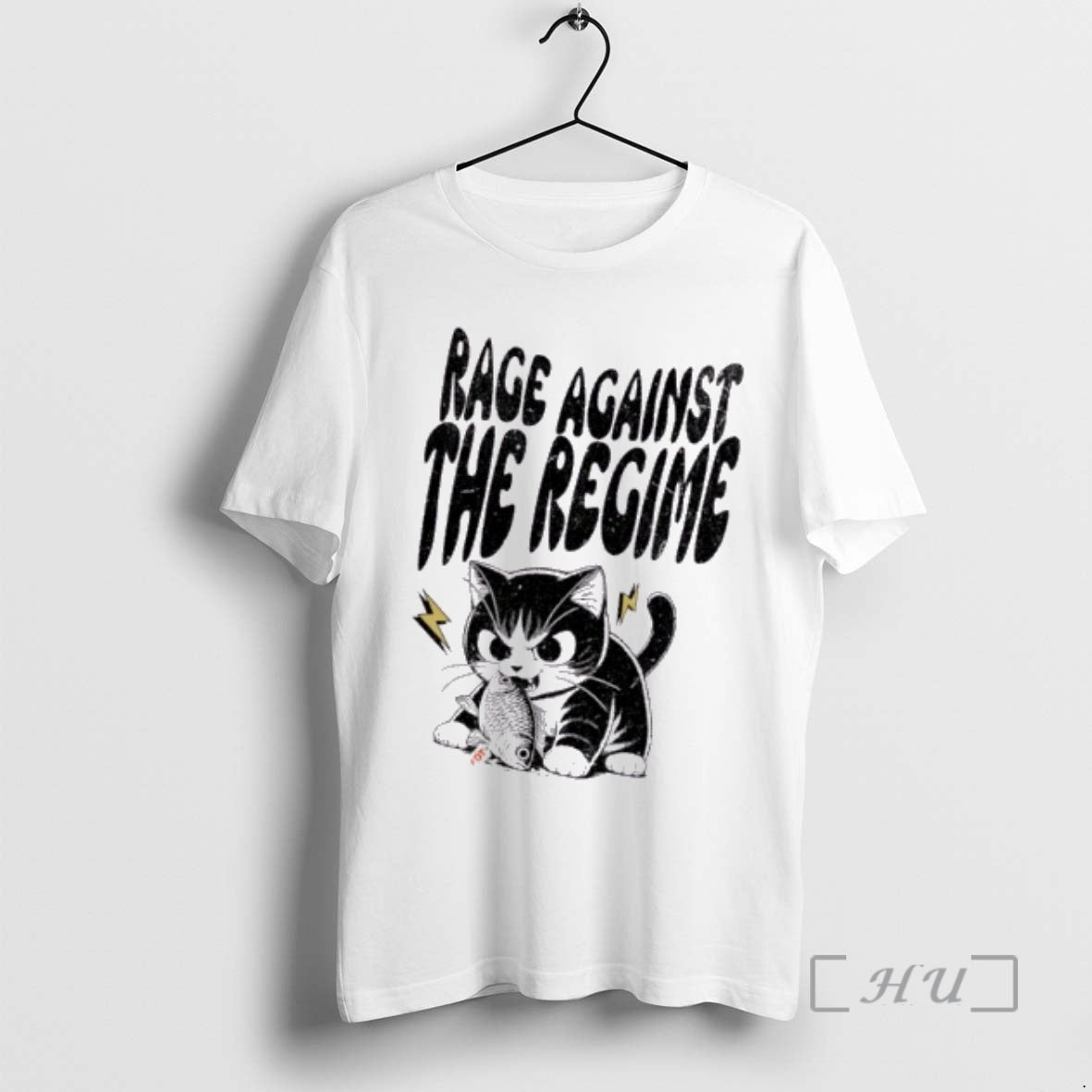 Officials Cat Eat Fish Rage Against The Regime Cat Fdt Tag Premium T Shirts Sweater