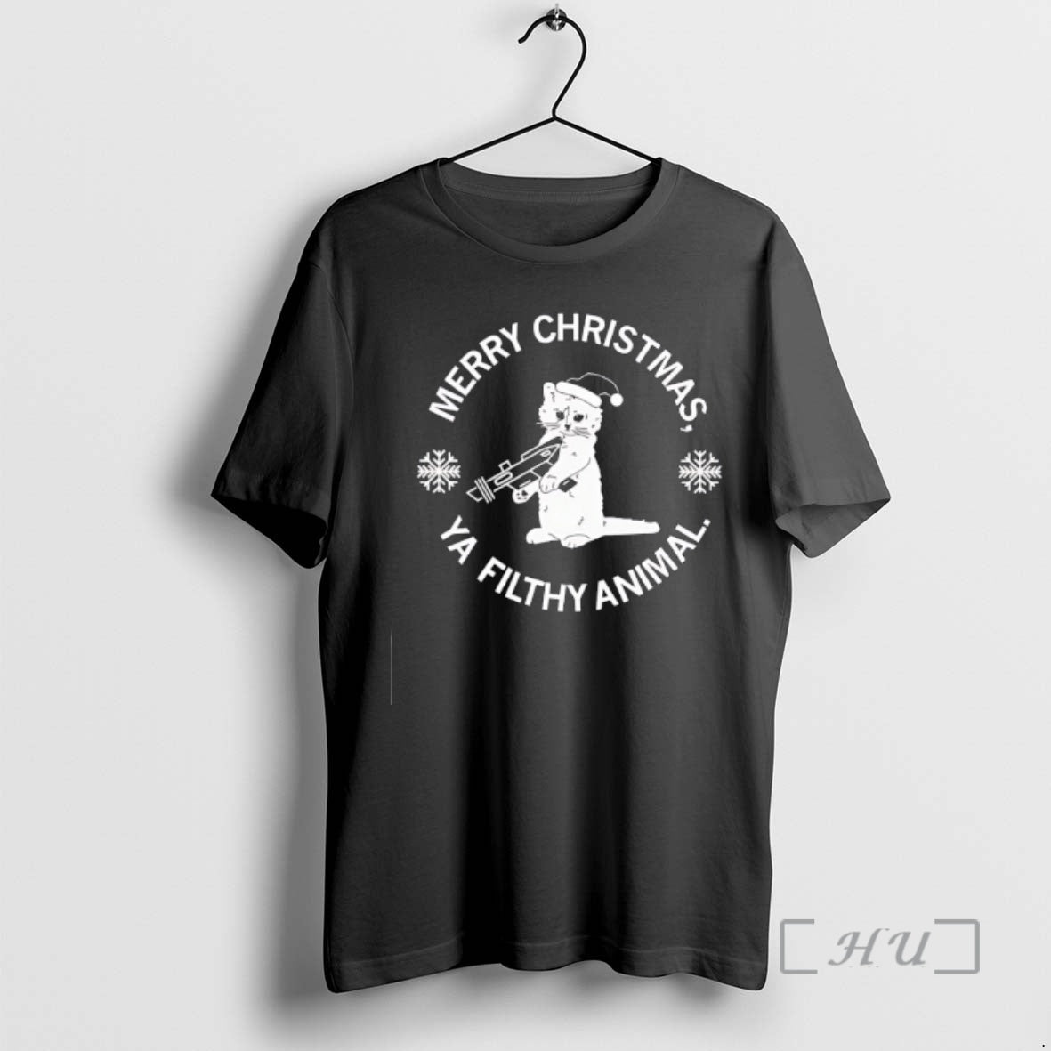 Officials Cat Merry Christmas Ya Filthy Animal