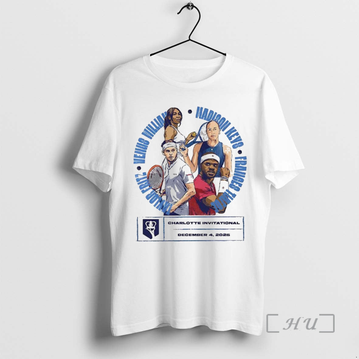 Officials Charlotte Invitational 2025 Madison Keys Frances Tiafoe Taylor Fritz Venus Williams Premium T Shirts
