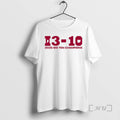 Officials Cig Ten Champs Indiana Hoosier Football 13 10 2025 Big10 Champions Premium T Shirts