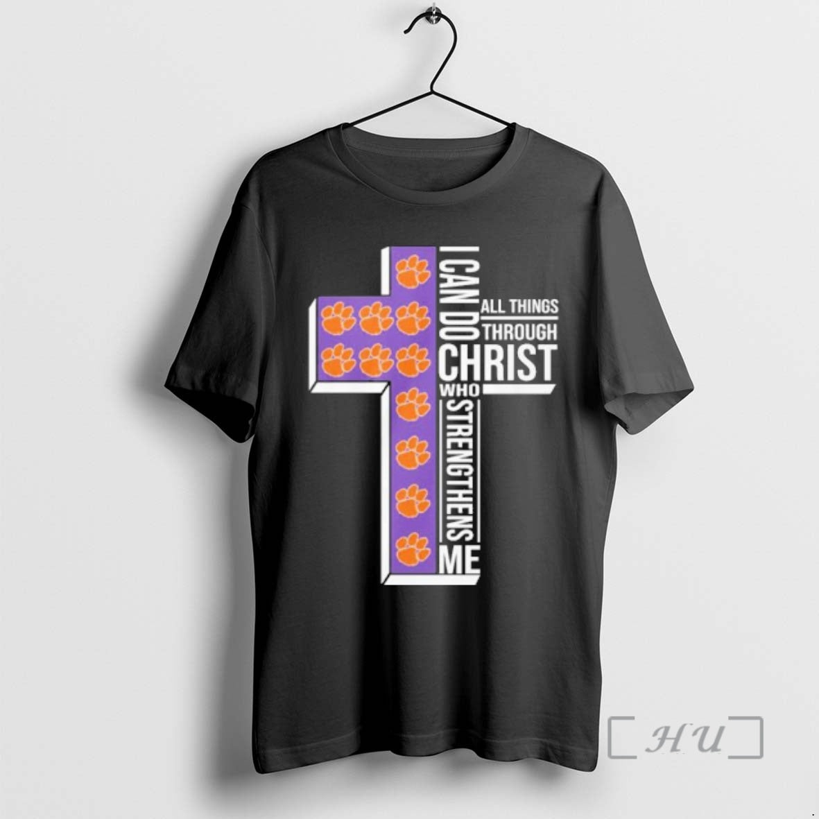 Officials Clemson Basketball Logo I Can Do All Things Through Christ Who Strengthens Me Premium
