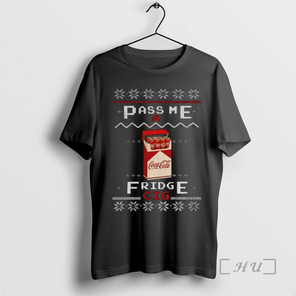 Officials Coke Fridge Cig Pass Me A Fridge Cig Merry Christmas Premium T Shirts Sweater