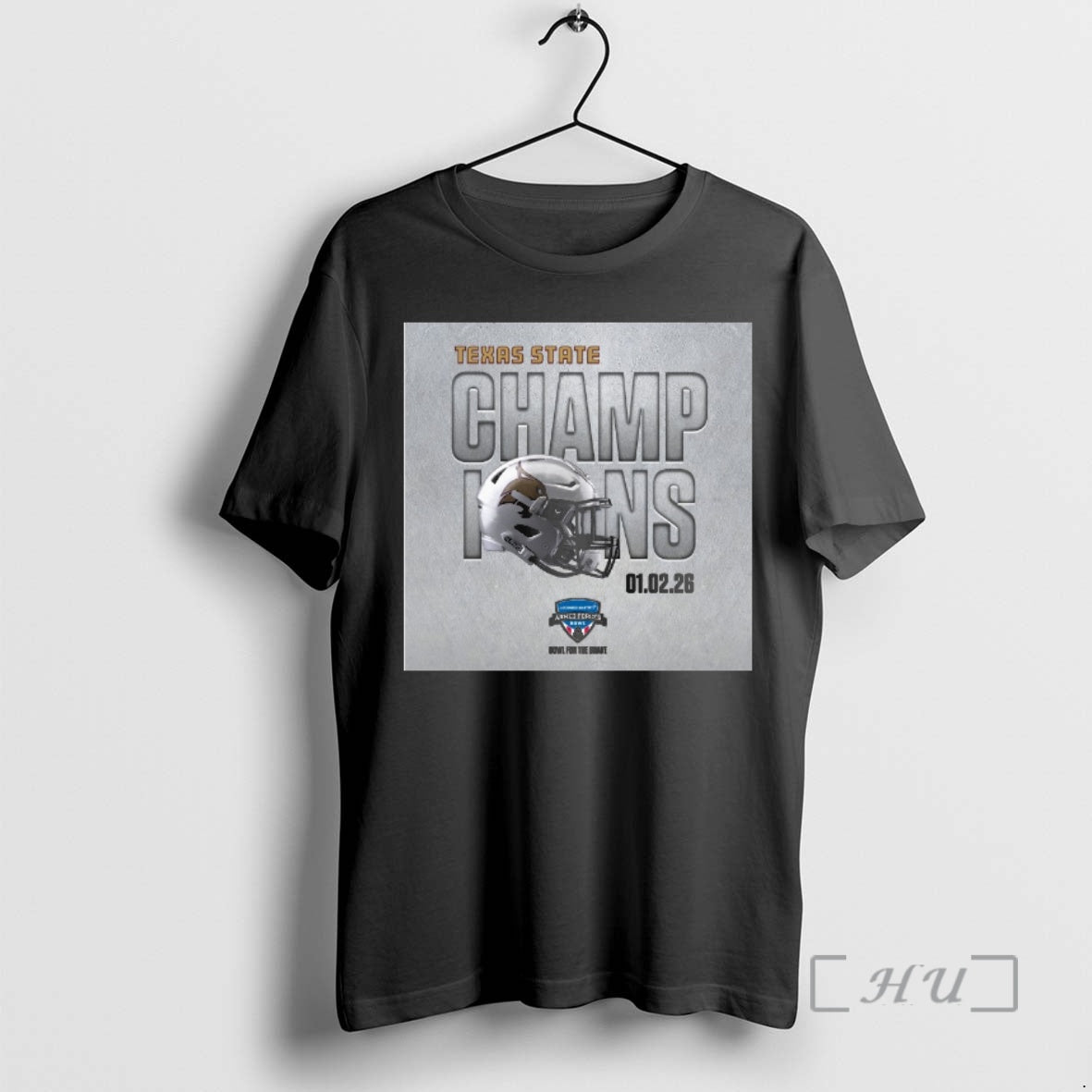 Officials Congratulations Texas State Bobcats Lockheed Martin Armed Forces Bowl Champions 01 02 Premium