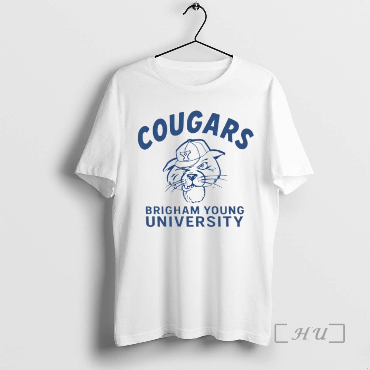 Officials Cougars Tm Brigham Young University Retro Coug