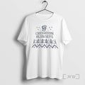 Officials Creighton Bluejays Basketball Logo Merry Christmas
