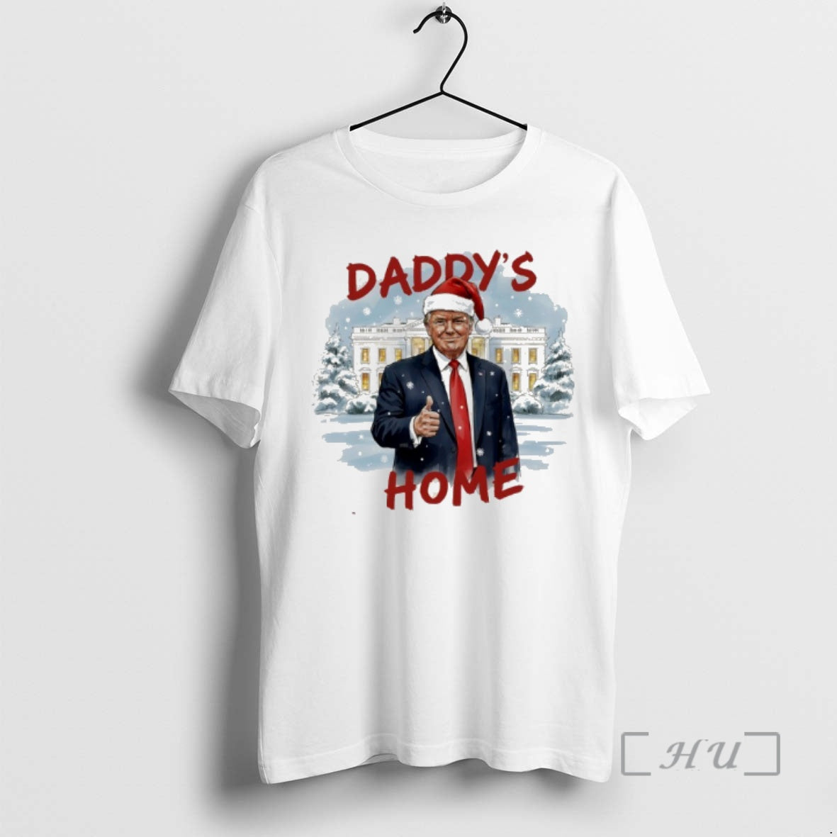 Officials Daddys Home Donald Trump Hat Santa