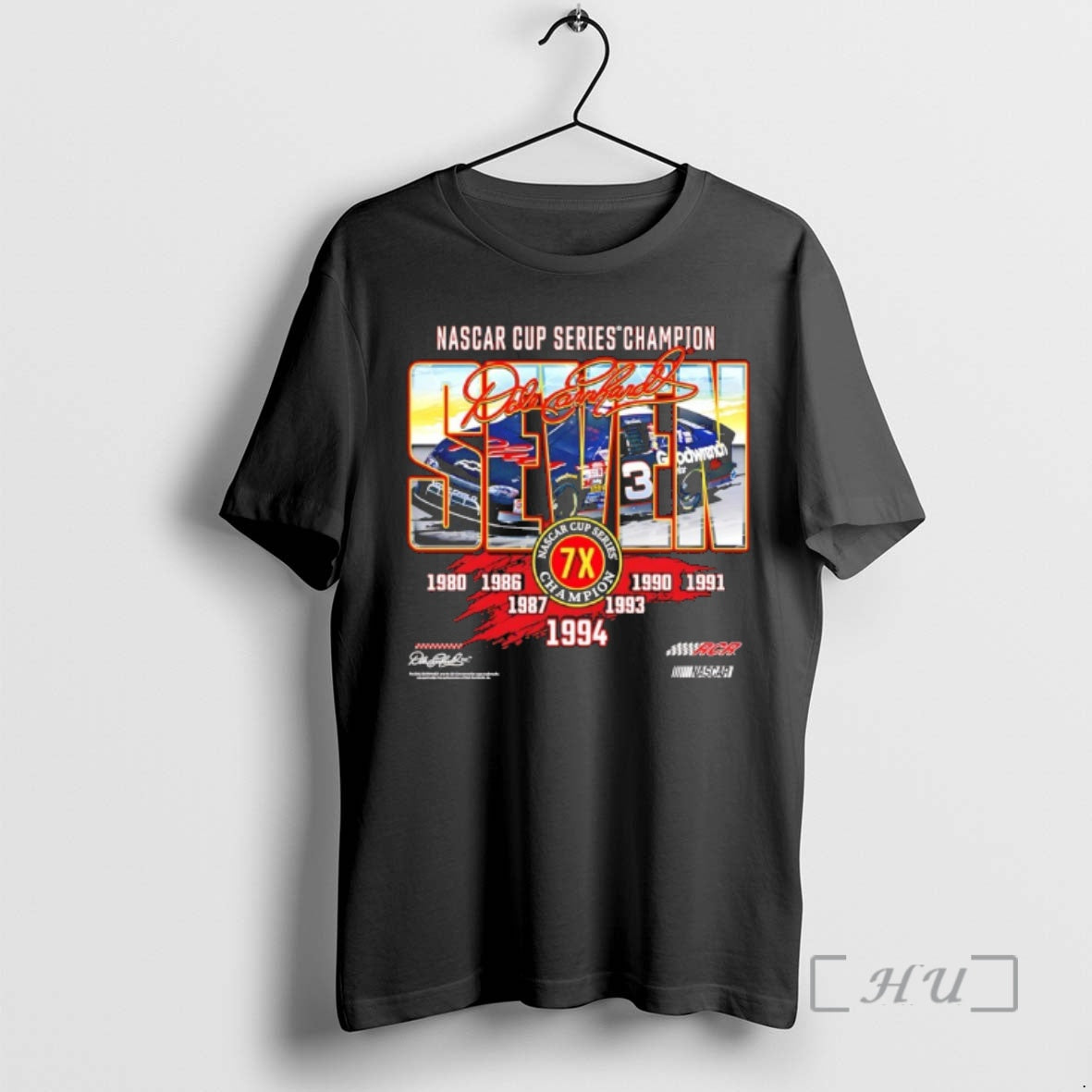 Officials Dale Earnhardt Nascar Cup Series Champion 7x Signature