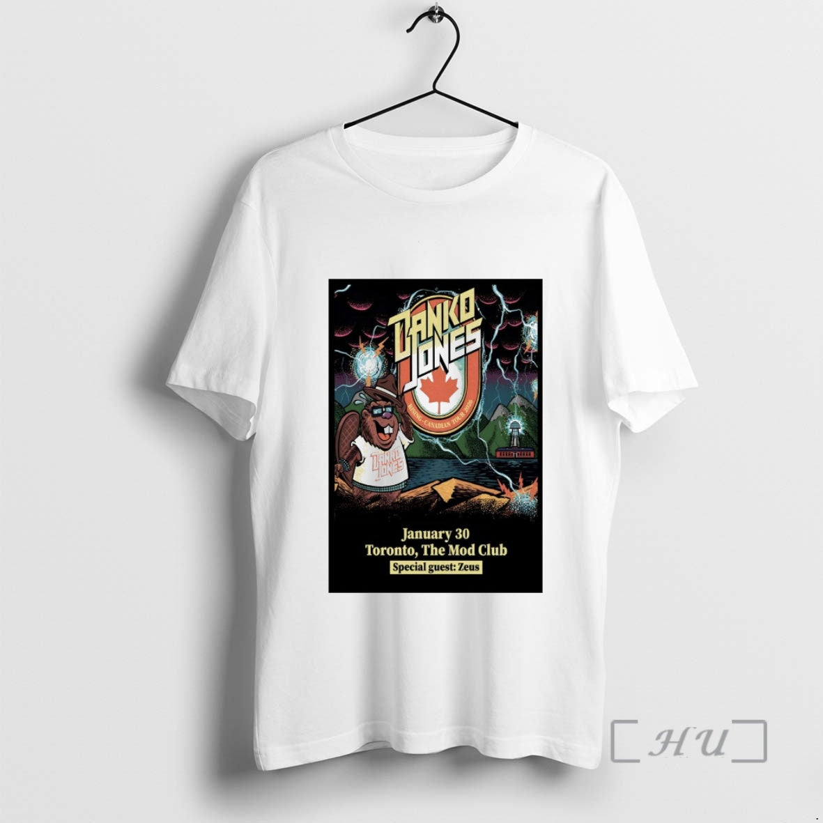 Officials Danko Jones January 30 2026 The Mod Club In Toronto On Premium T Shirts