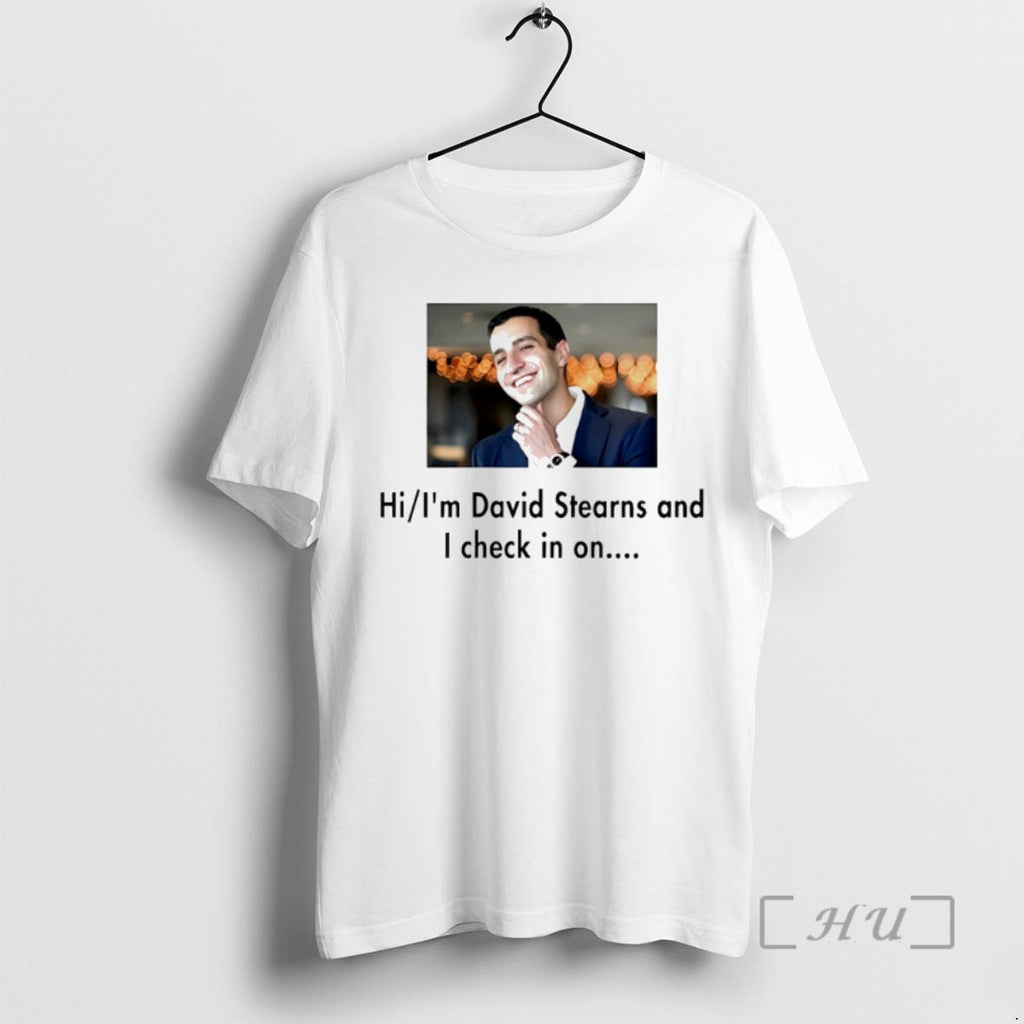 Officials David Stearns Hi Im David Stearns And I Check In On Premium T Shirts