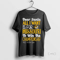Officials Dead Santa All I Want Is For The Missouri Tigers To Win The Championship