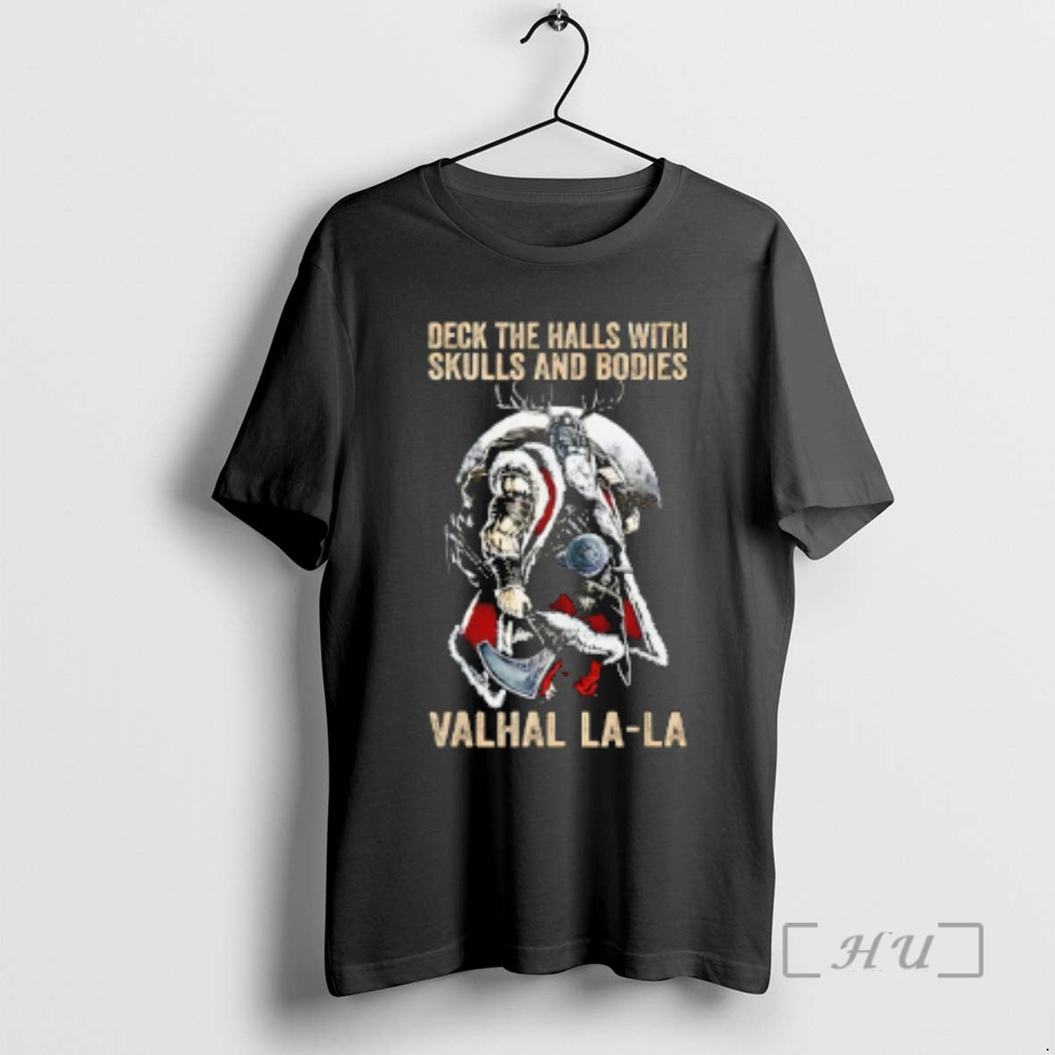 Officials Deck The Halls With Skulls And Bodies Valhal La La Premium T Shirts Sweater